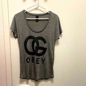 BRAND NEW OBEY TOP